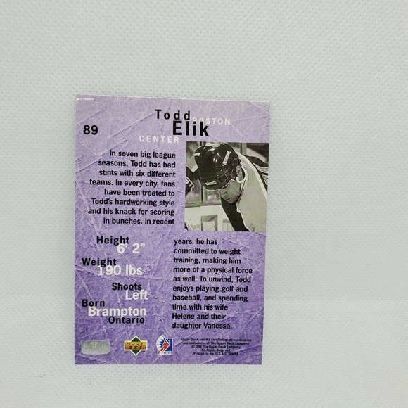 Lot Of 5 Be A Player Upper Deck Vintage Boston Hockey Collectible Trading Cards - Picture 11 of 12